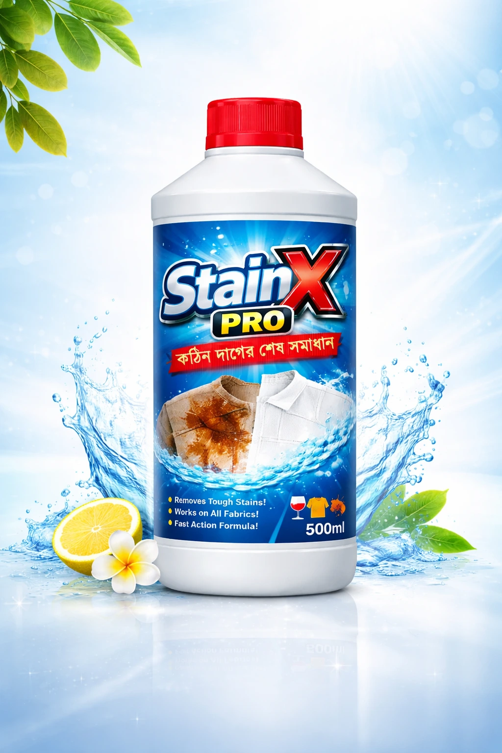 StainX Pro Cleaner Bottle